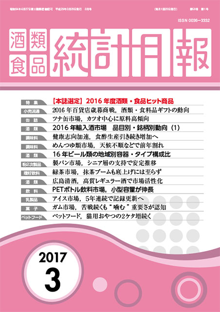 酒類食品統計月報